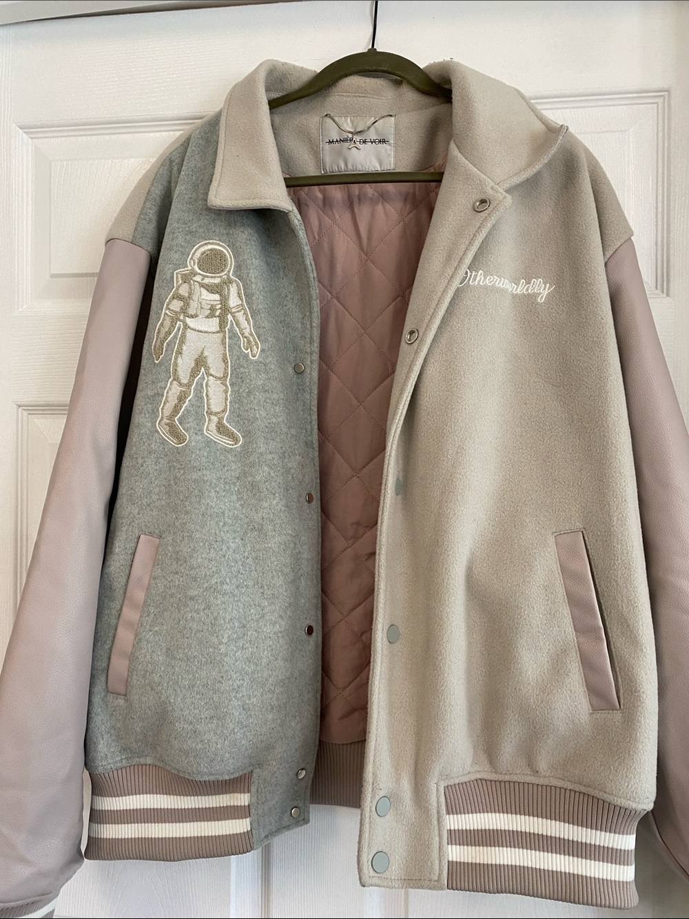 Maniere De Voir Astro Two-Varsity Jacket